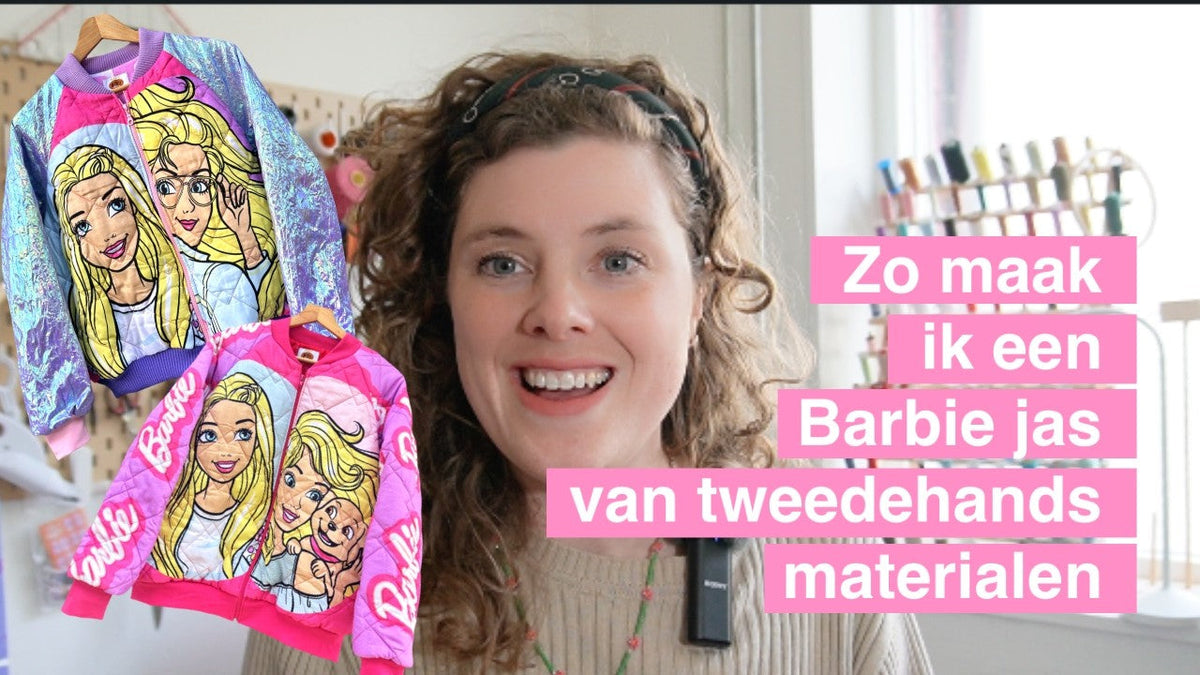 Van tweedehands Barbie-deken naar handgemaakte bomberjas