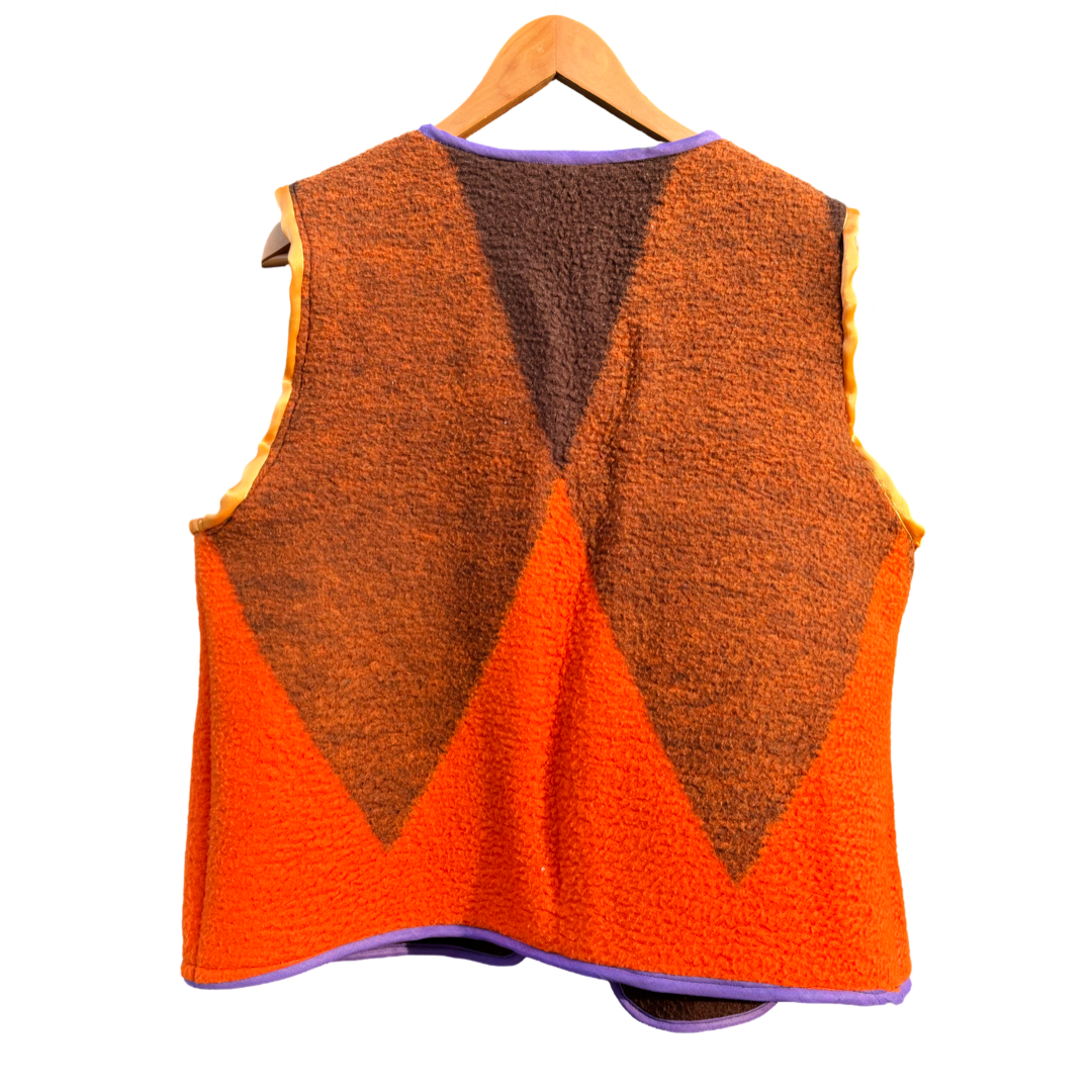 Body vintage deken paars
