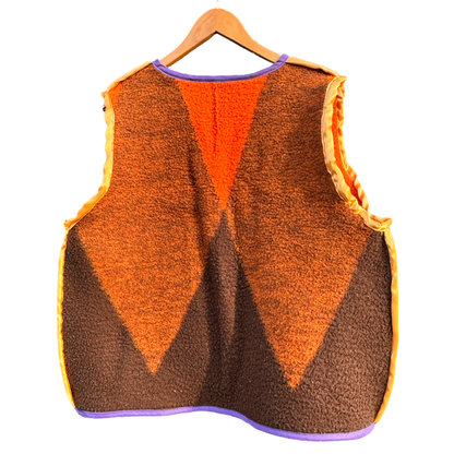 Body vintage deken paars
