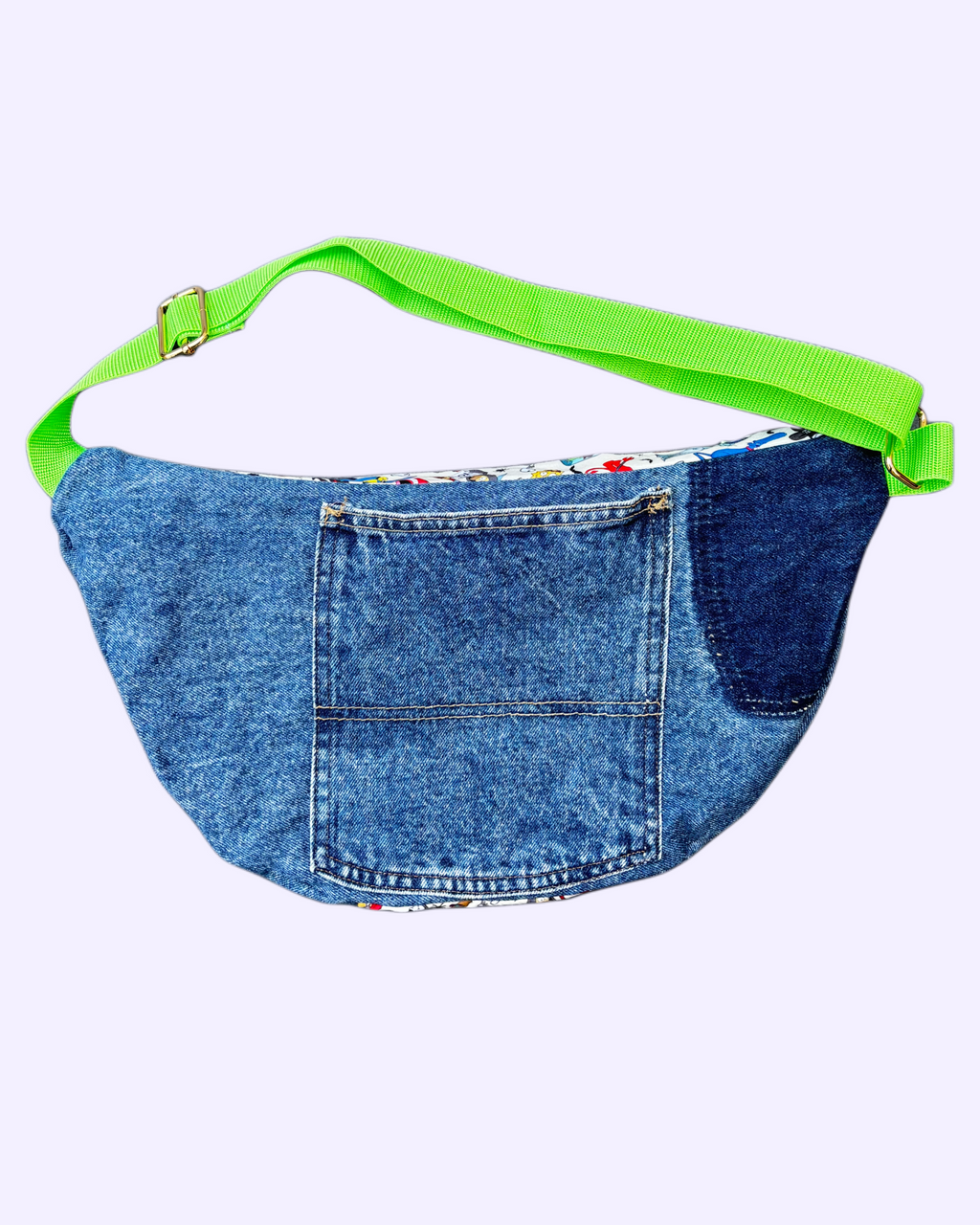 The Simpsons Halloween Cross Bag - Groene band