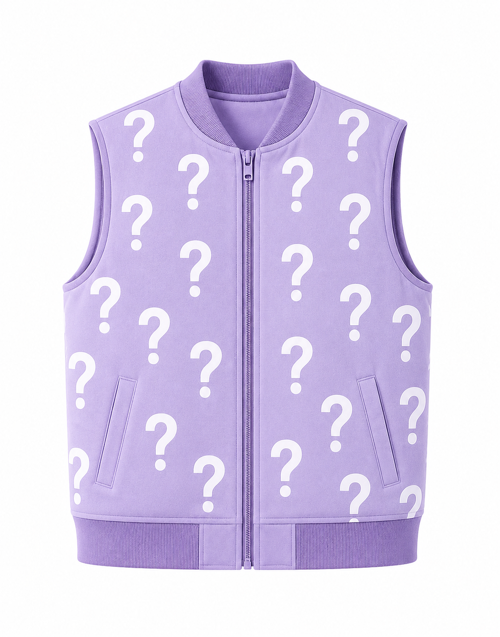 Eigen deken - custom bodywarmer met banden