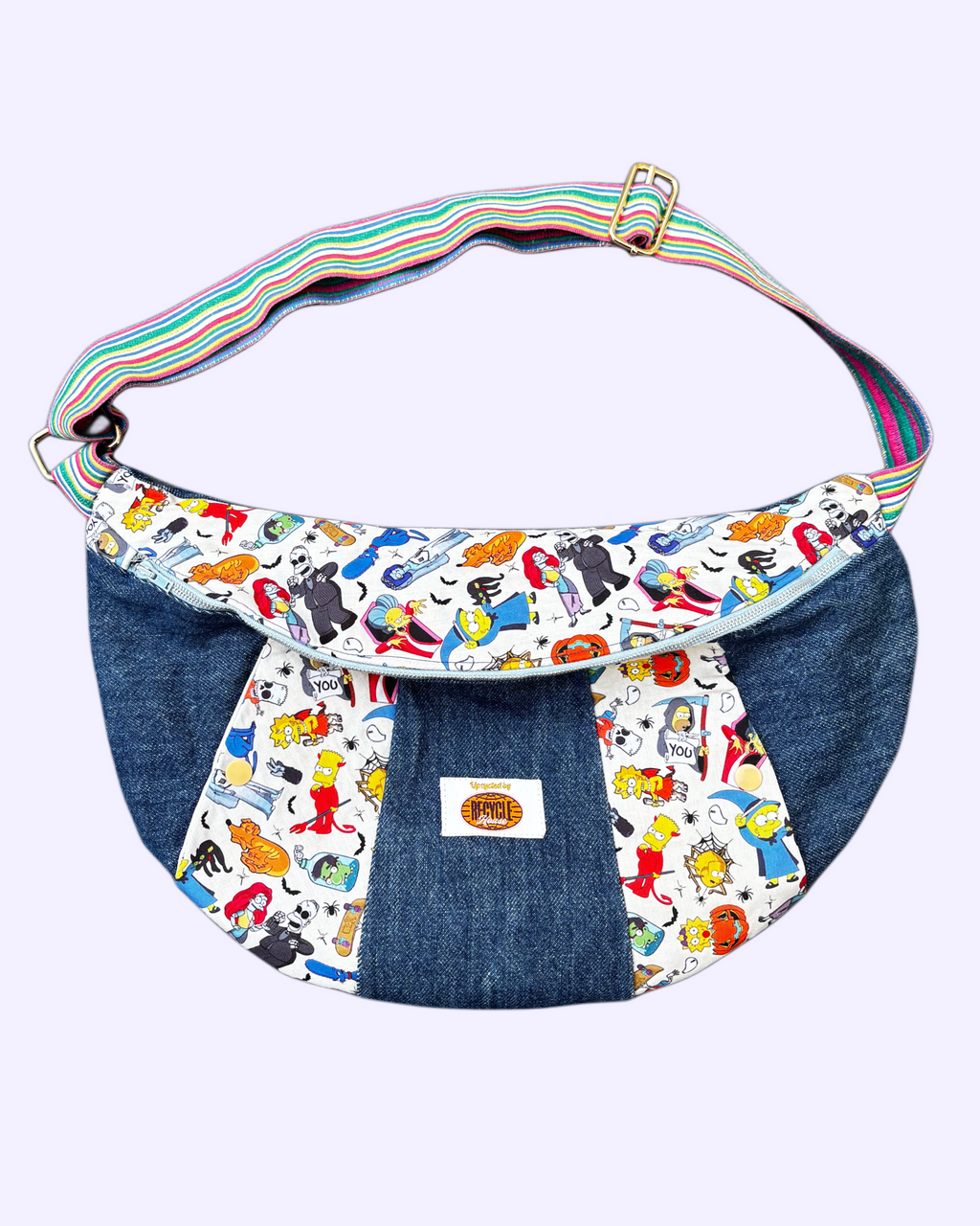 The Simpsons Halloween Cross Bag - Gekleurde band