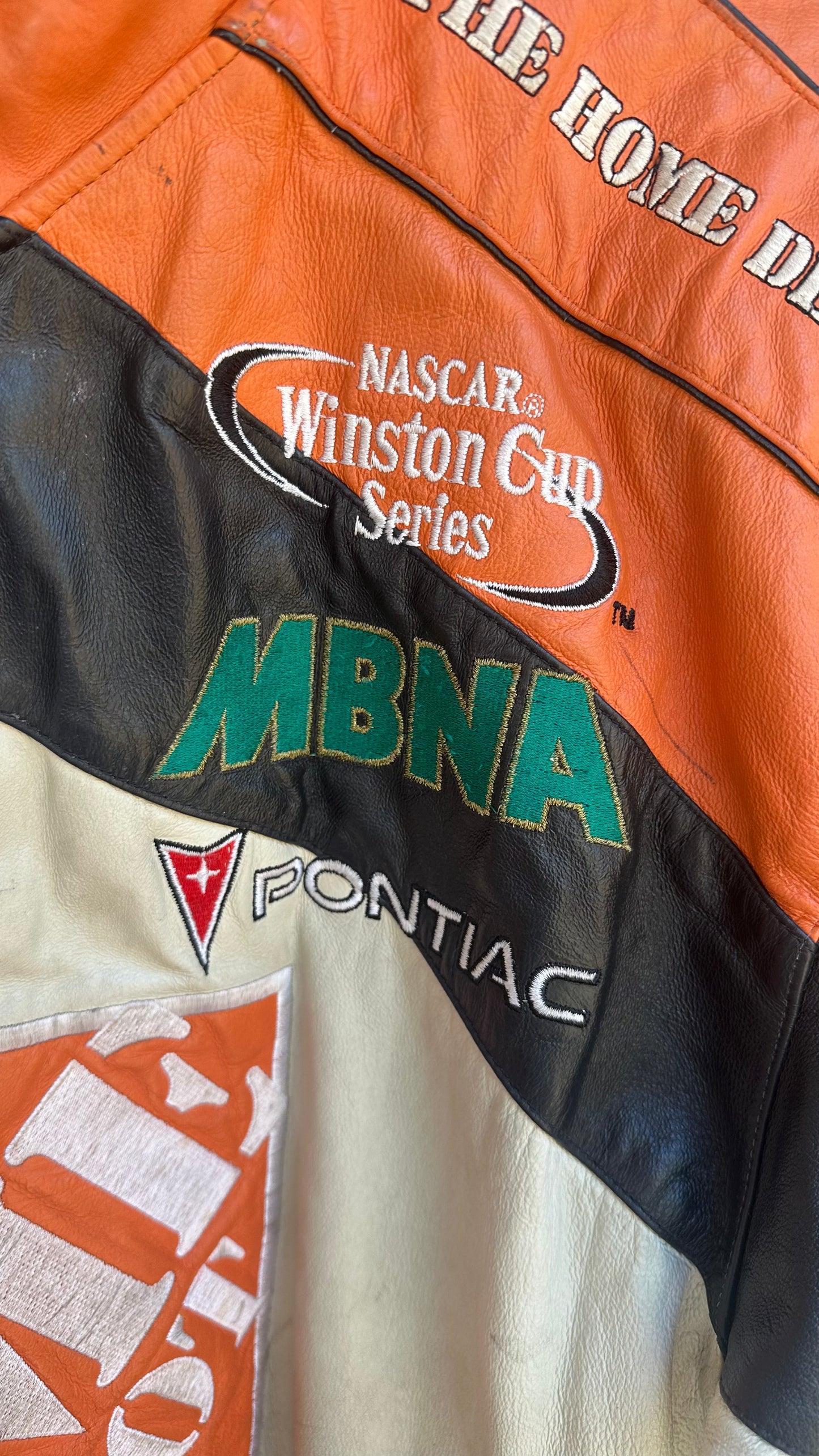 Eff Hamilton NASCAR #20 Home Depot Leren Racejas