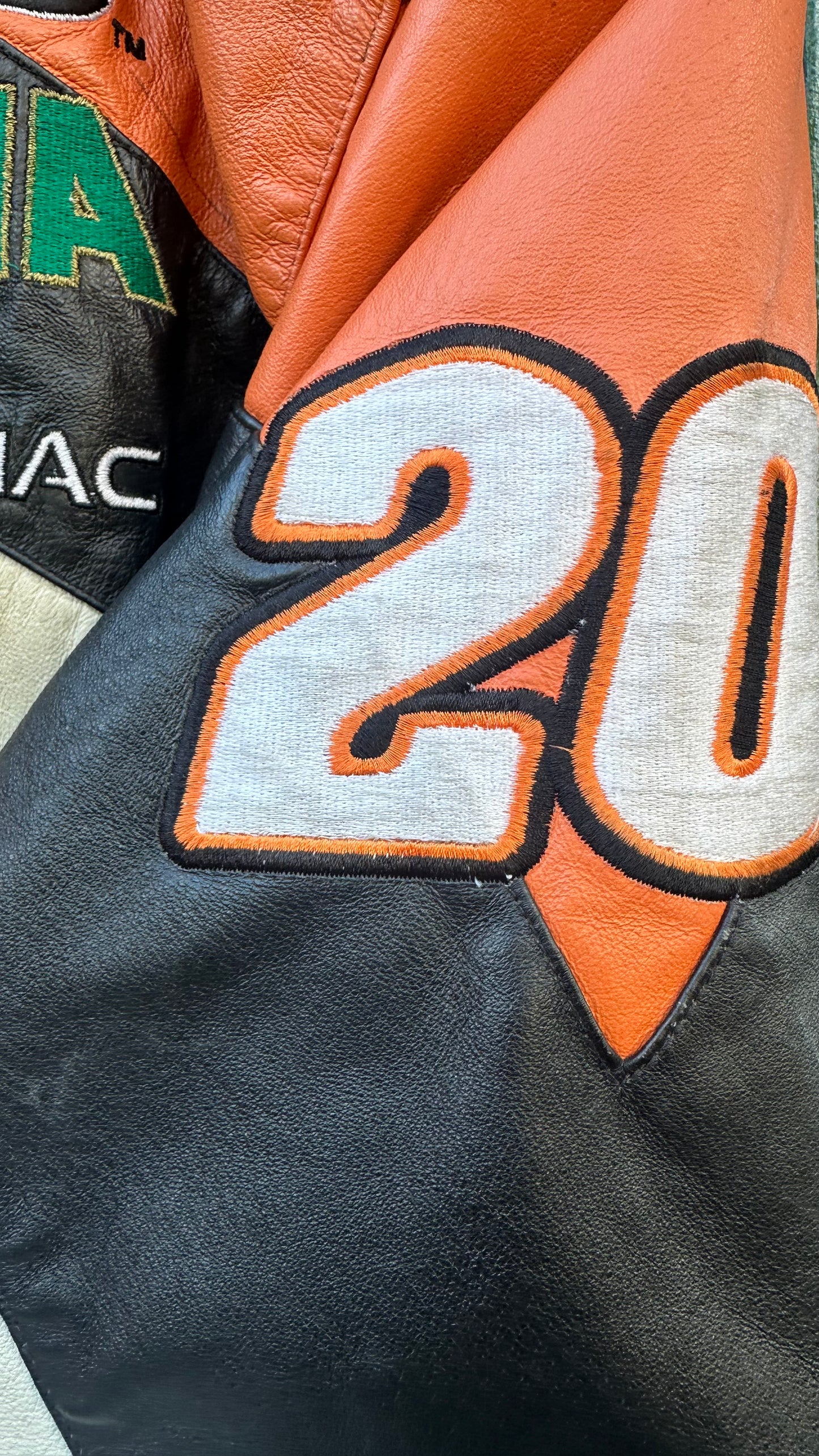Eff Hamilton NASCAR #20 Home Depot Leren Racejas