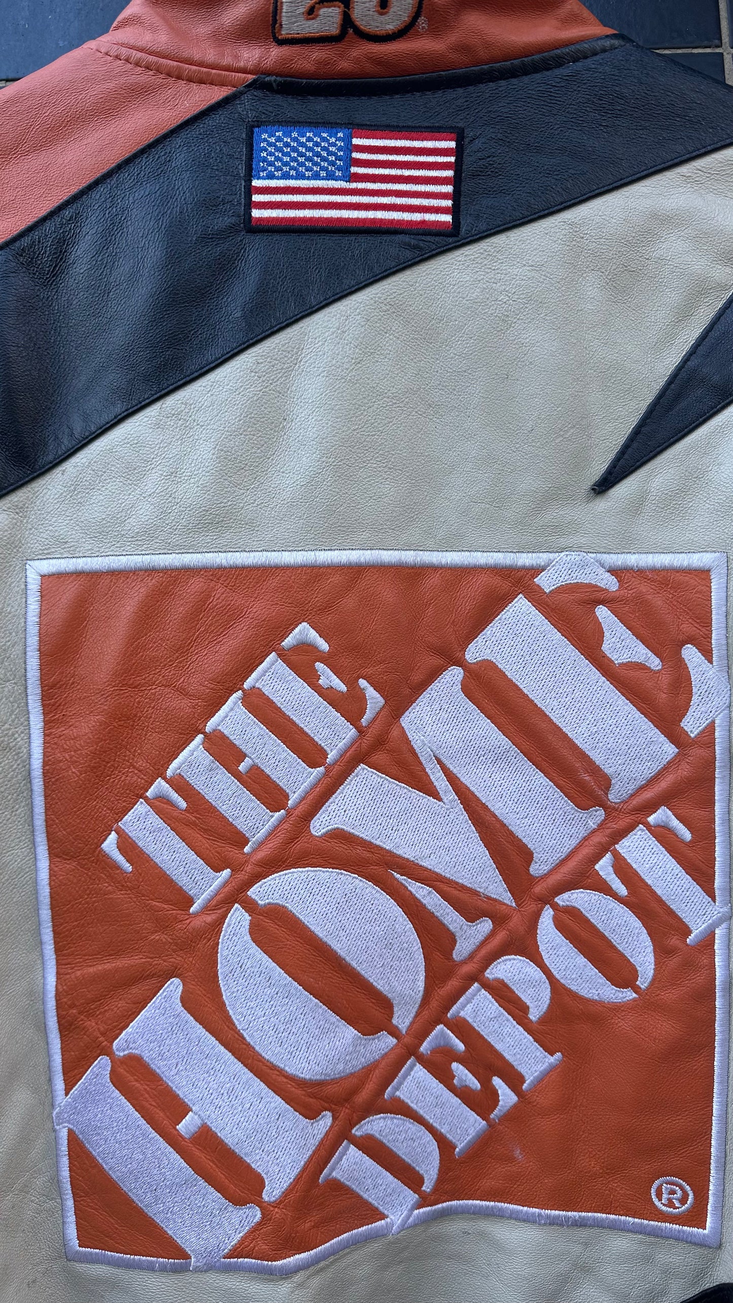 Eff Hamilton NASCAR #20 Home Depot Leren Racejas