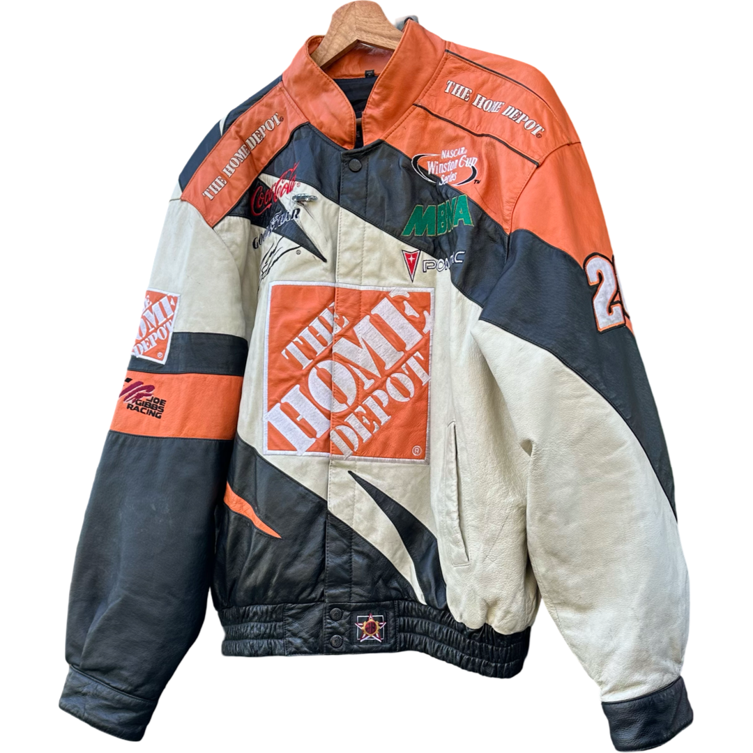 Eff Hamilton NASCAR #20 Home Depot Leren Racejas
