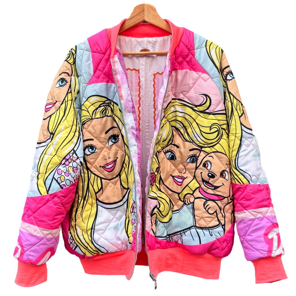 Barbie bomber - neon boord