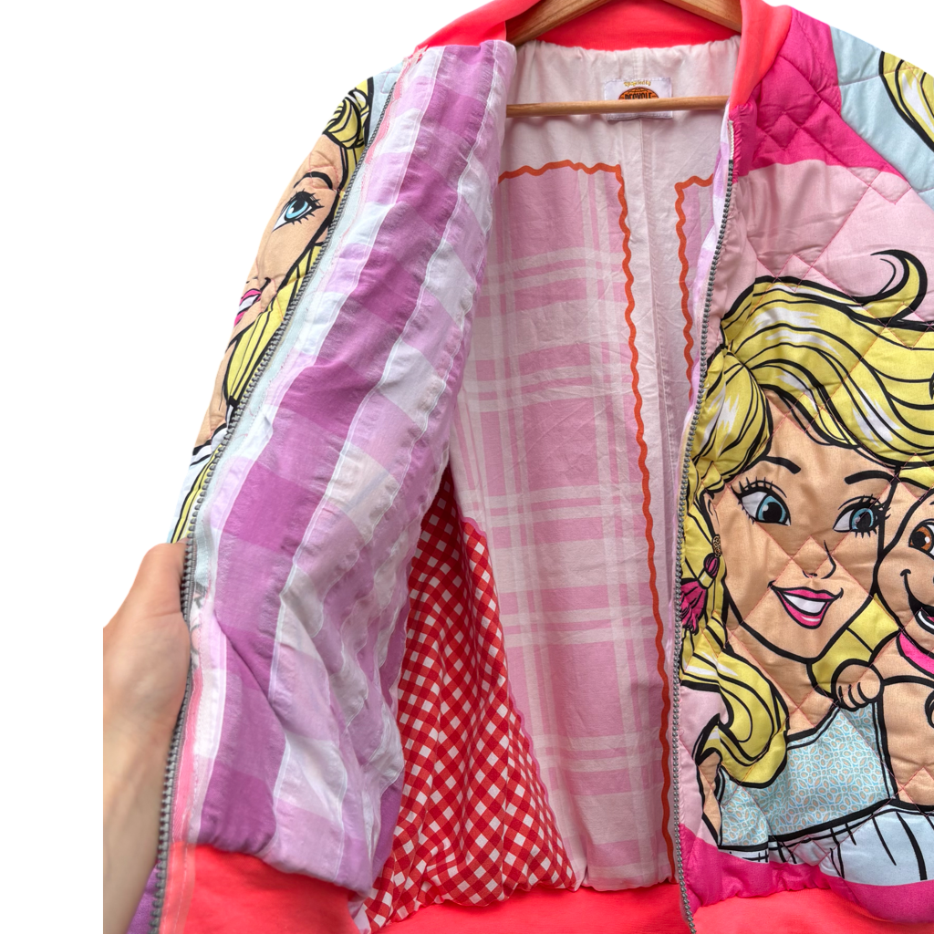 Barbie bomber - neon boord