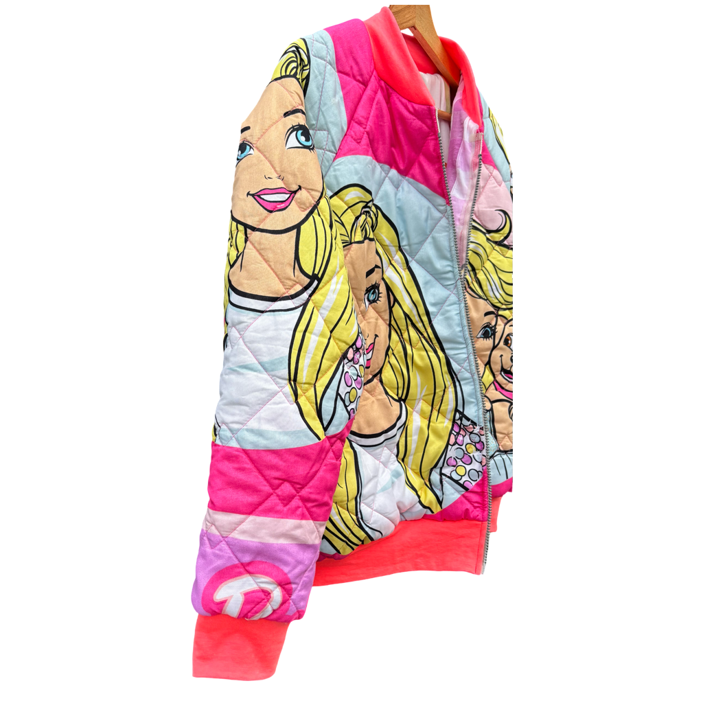 Barbie bomber - neon boord