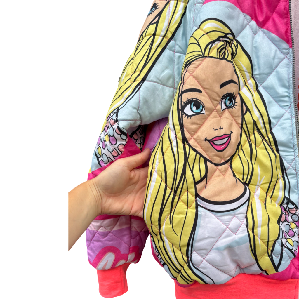 Barbie bomber - neon boord