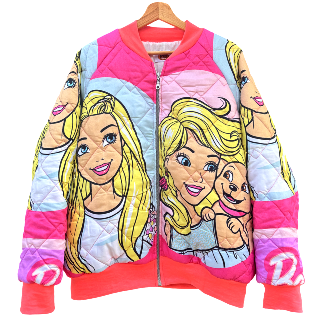 Barbie bomber - neon boord