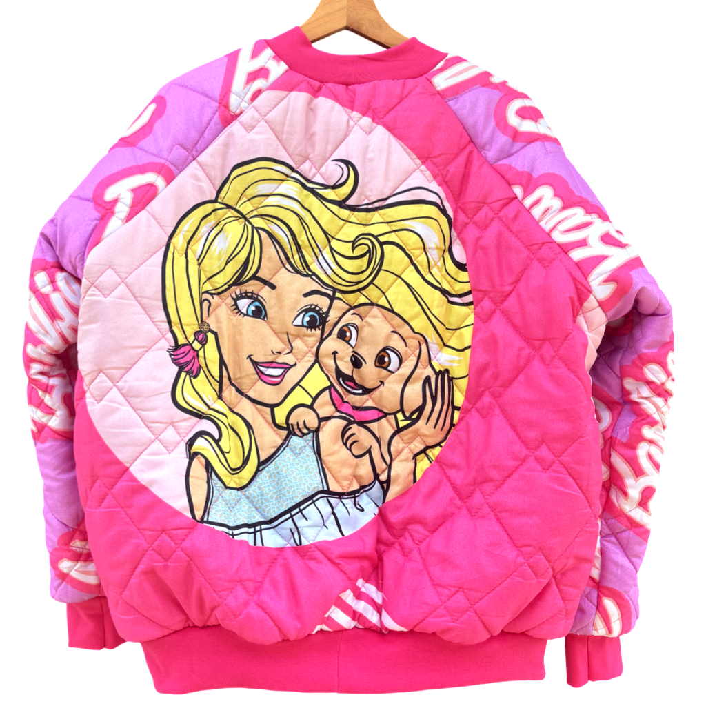 Barbie bomber - met logo arm