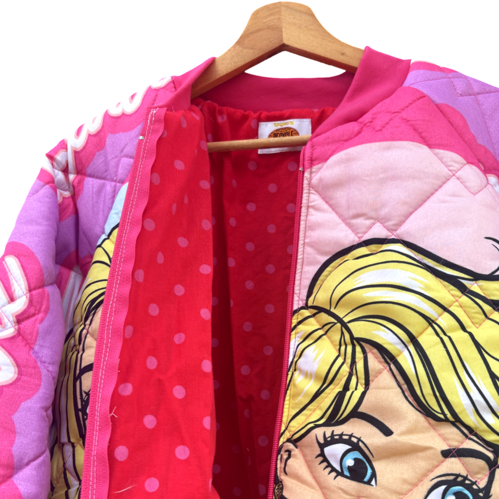 Barbie bomber - met logo arm