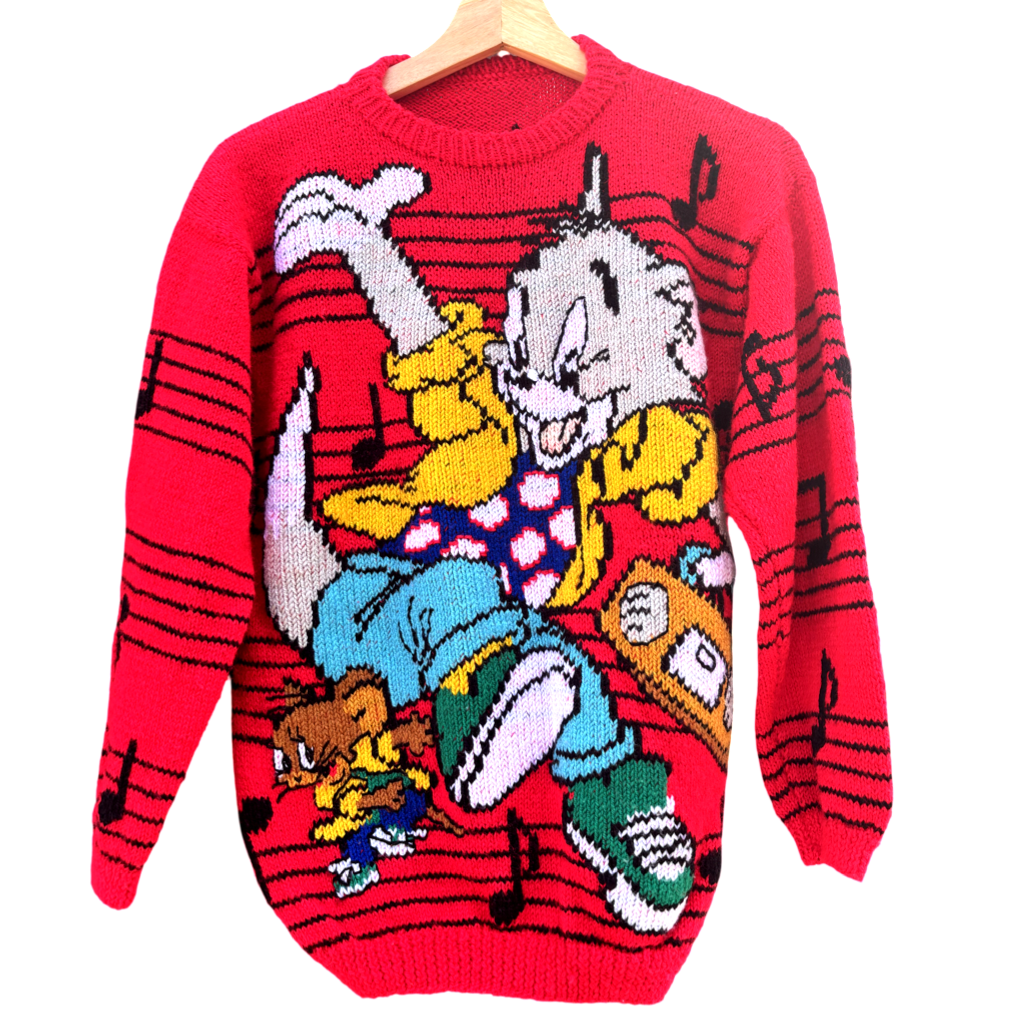 Handmade Tom and Jerry trui