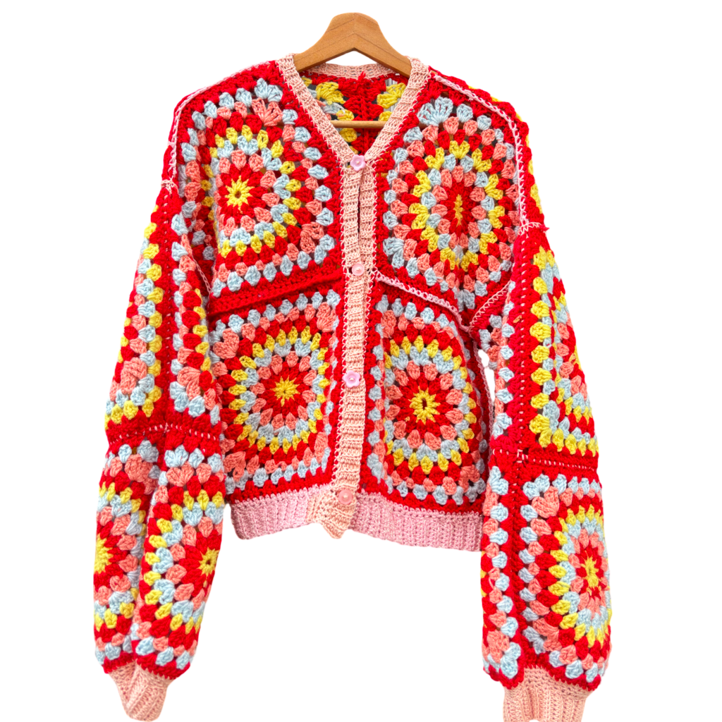 Granny square - bomber