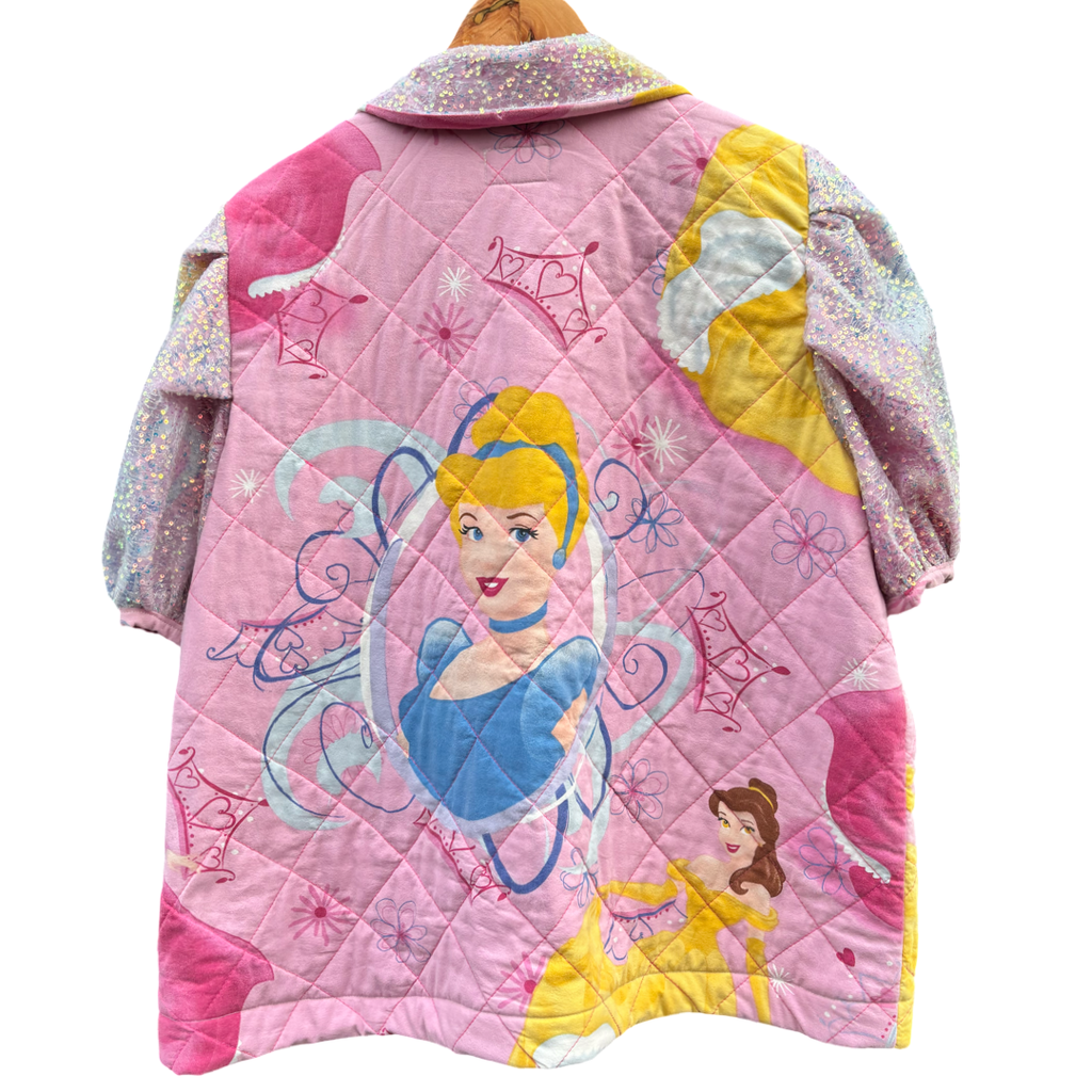 Disney Princess - werkersjas glitter mouw
