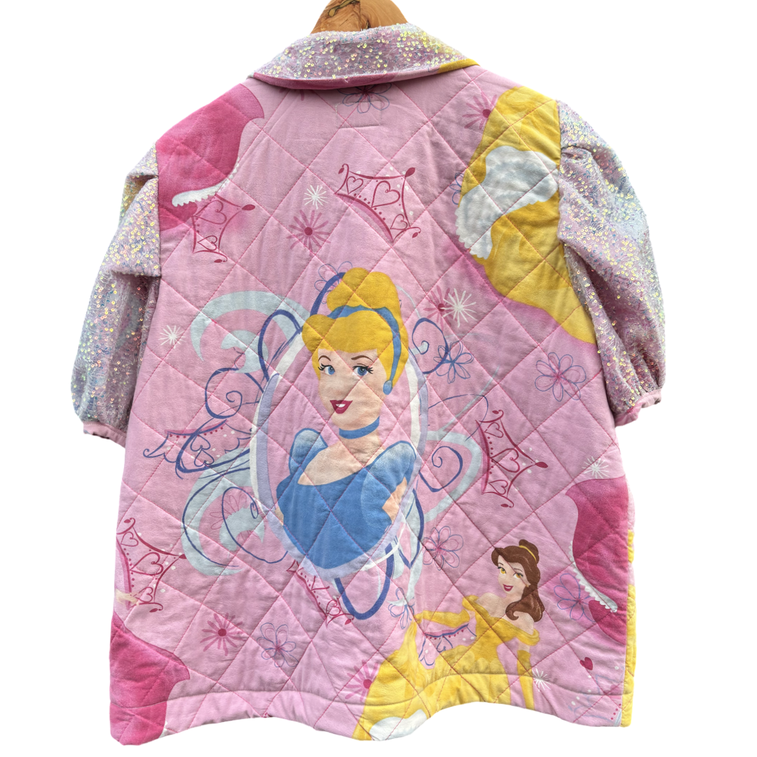 Disney Princess - werkersjas glitter mouw