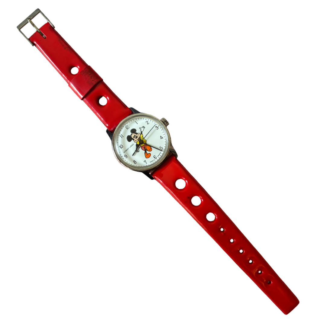 Horloge - Mickey Mouse rood