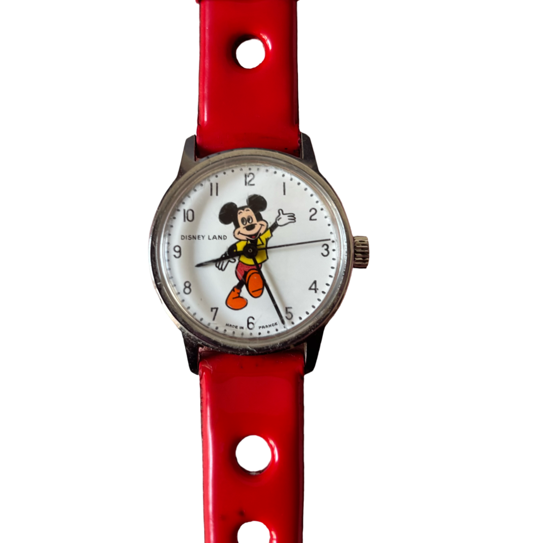 Horloge - Mickey Mouse rood