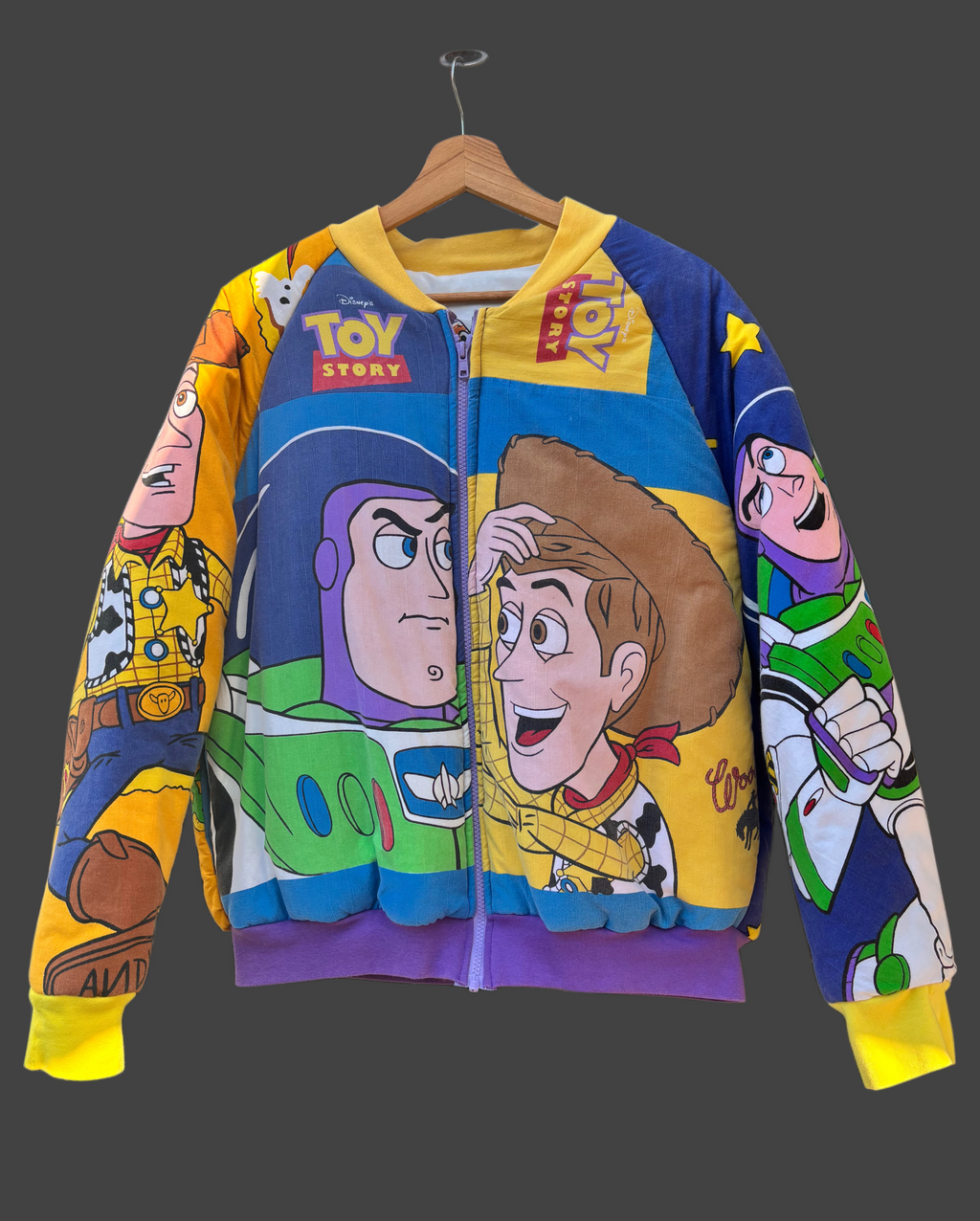 Bomber -  Toy Story mix paarse rits