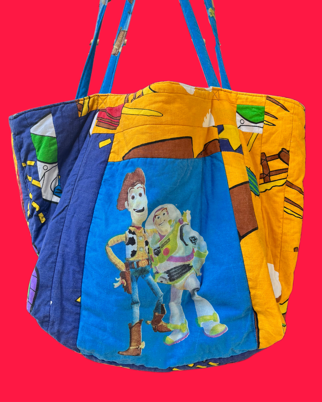 Tote bag - Quilted strokes Woody