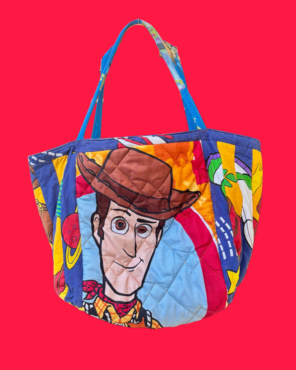 Tote bag - Quilted strokes Woody