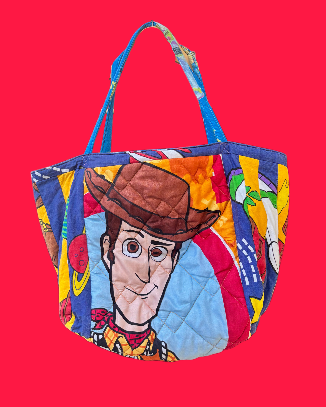 Tote bag - Quilted strokes Woody
