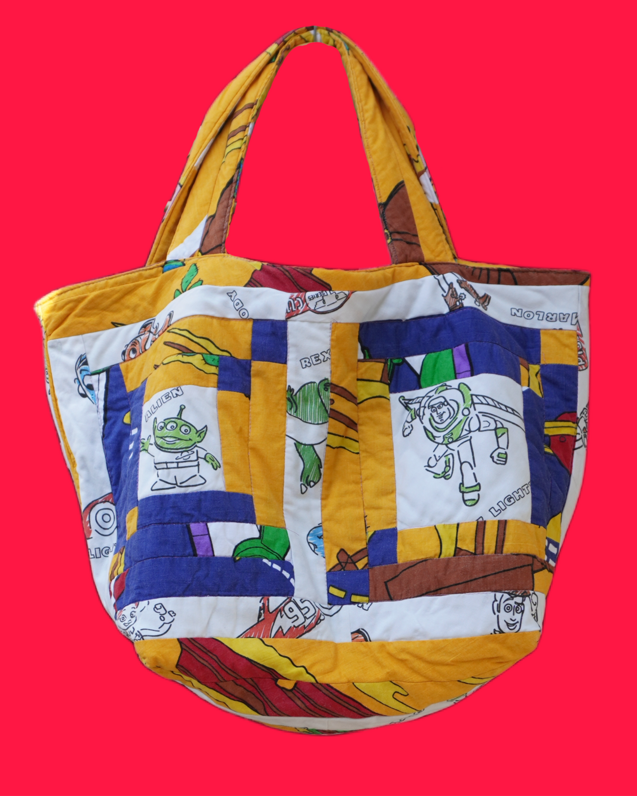 Tote bag - Quilted strokes mix